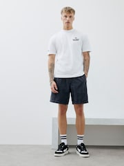 River Island White Regular Fit  Stripe T-Shirt - Image 2 of 4
