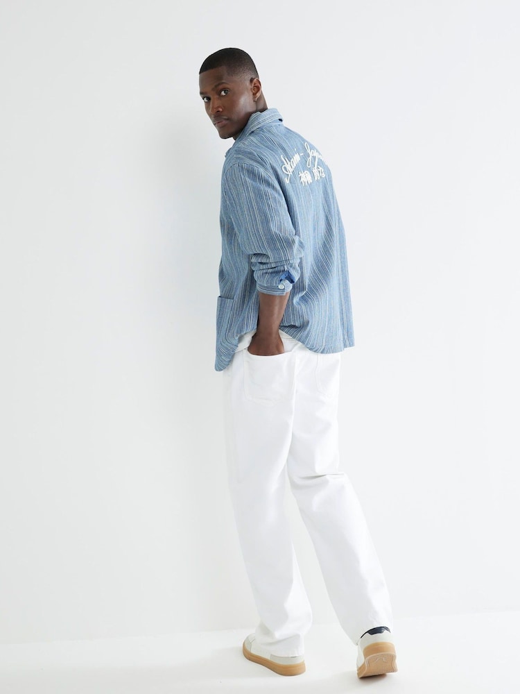 River Island White Loose Fit Jeans - Image 4 of 4