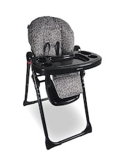 My Babiie Black Leopard Premium Highchair - Image 1 of 6
