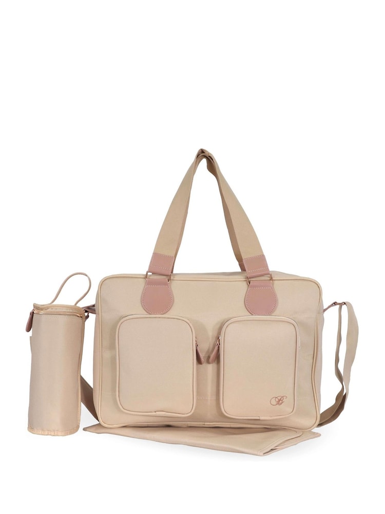My Babiie Blush Deluxe Changing Bag - Image 1 of 4 My Babiie Blush Deluxe Changing Bag - Image 1 of 4