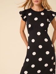 Vestido midi Clara de bolinhas Nobodys Child - Imagem 4 de 6