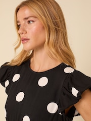 Vestido midi Clara de bolinhas Nobodys Child - Imagem 5 de 6