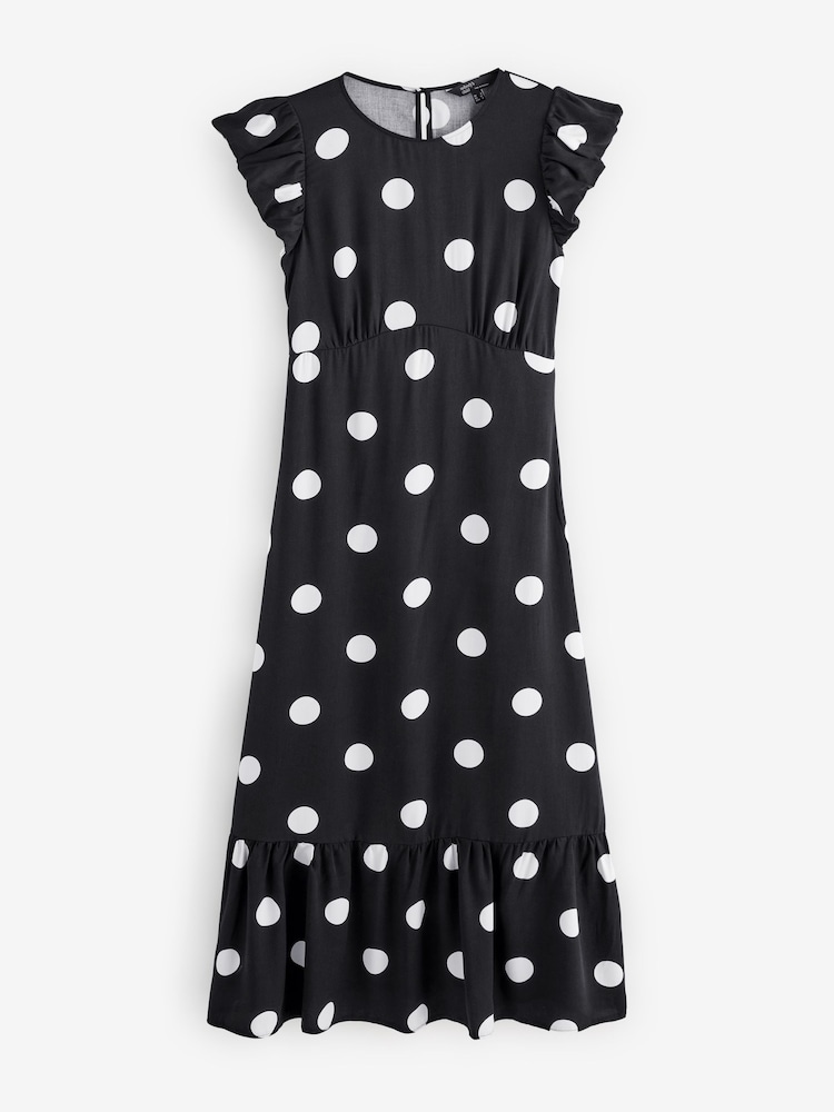 Vestido midi Clara de bolinhas Nobodys Child - Imagem 6 de 6