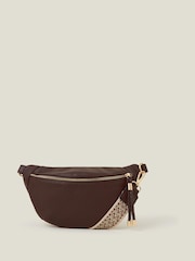 Accessorize Brown Sling Bum Bag - Image 1 of 3