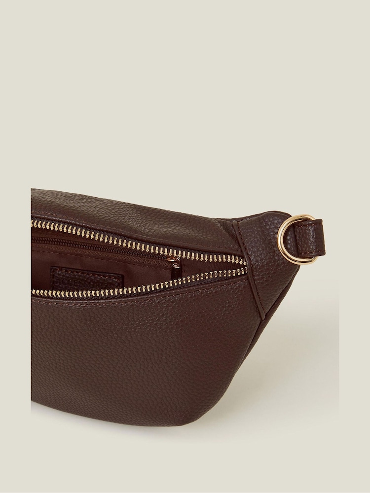 Accessorize Brown Sling Bum Bag - Image 2 of 3