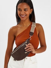 Accessorize Brown Sling Bum Bag - Image 3 of 3