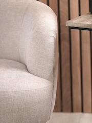 Pacific Cream Aviana Chenille and Metal Sofa - Image 2 of 6
