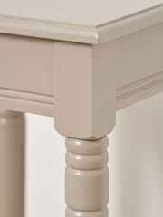 Pacific Cream Heritage Pine Wood Accent Table - Image 3 of 6