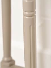 Pacific Cream Heritage Pine Wood Accent Table - Image 4 of 6