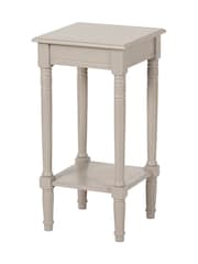 Pacific Cream Heritage Pine Wood Accent Table - Image 5 of 6