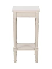 Pacific Cream Heritage Pine Wood Accent Table - Image 6 of 6