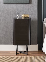 Pacific Black Boy Ukiah Ash Veneer and Metal 5 Drawer Tall - Image 1 of 6