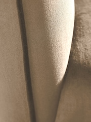 Pacific Cream Lucca Velvet and Metal Sofa - Image 3 of 6