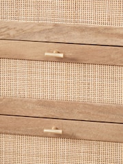 Pacific Natural Henrik Rattan 6 Drawer Unit - Image 2 of 6