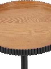 Pacific Natural Hammond Pine Wood Side Table - Image 6 of 6