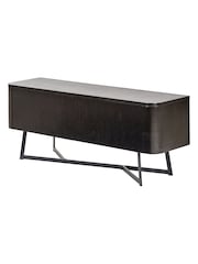 Pacific Black Ukiah Ash Veneer and Metal 2 Door Low Unit - Image 6 of 6