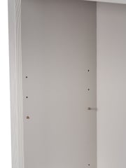 Pacific Natural Fairford Oak and Parchment 5 Shelf Unit - Image 4 of 6