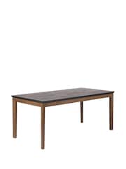 Pacific Black Gio Acacia Wood Dining Table - Image 5 of 6