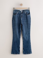 ダークブルー - Hourglass ミッドライズオーセンティックブーツカットジーンズ - 画像 6 / 8