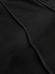 Black Seamed Mid Rise Bootcut Jeans - Image 9 of 9