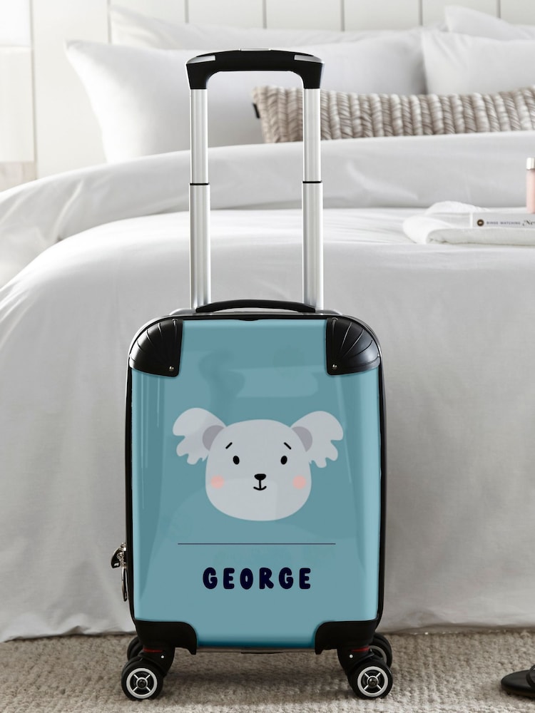 Personalised Koala Face Suitcase by Koko Blossom - Image 1 of 7