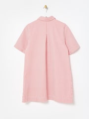 curtoOliver Bonas listrado com meio zíper Denim Dress - Imagem 4 de 7
