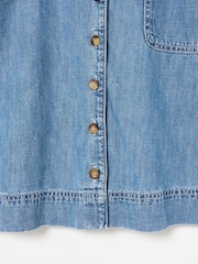 Oliver Bonas Denim Short Sleeve Shirt - Imagen 6 de 7