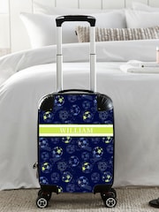 Personalised Football Suitcase by Koko Blossom by Koko Blossom - Image 1 of 4