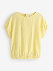 Yellow Bhem Crinkle Blouse - Image 1 of 1