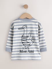 Grey Duck Long Sleeve Back Print T-Shirt (3mths-8yrs) - Image 7 of 9