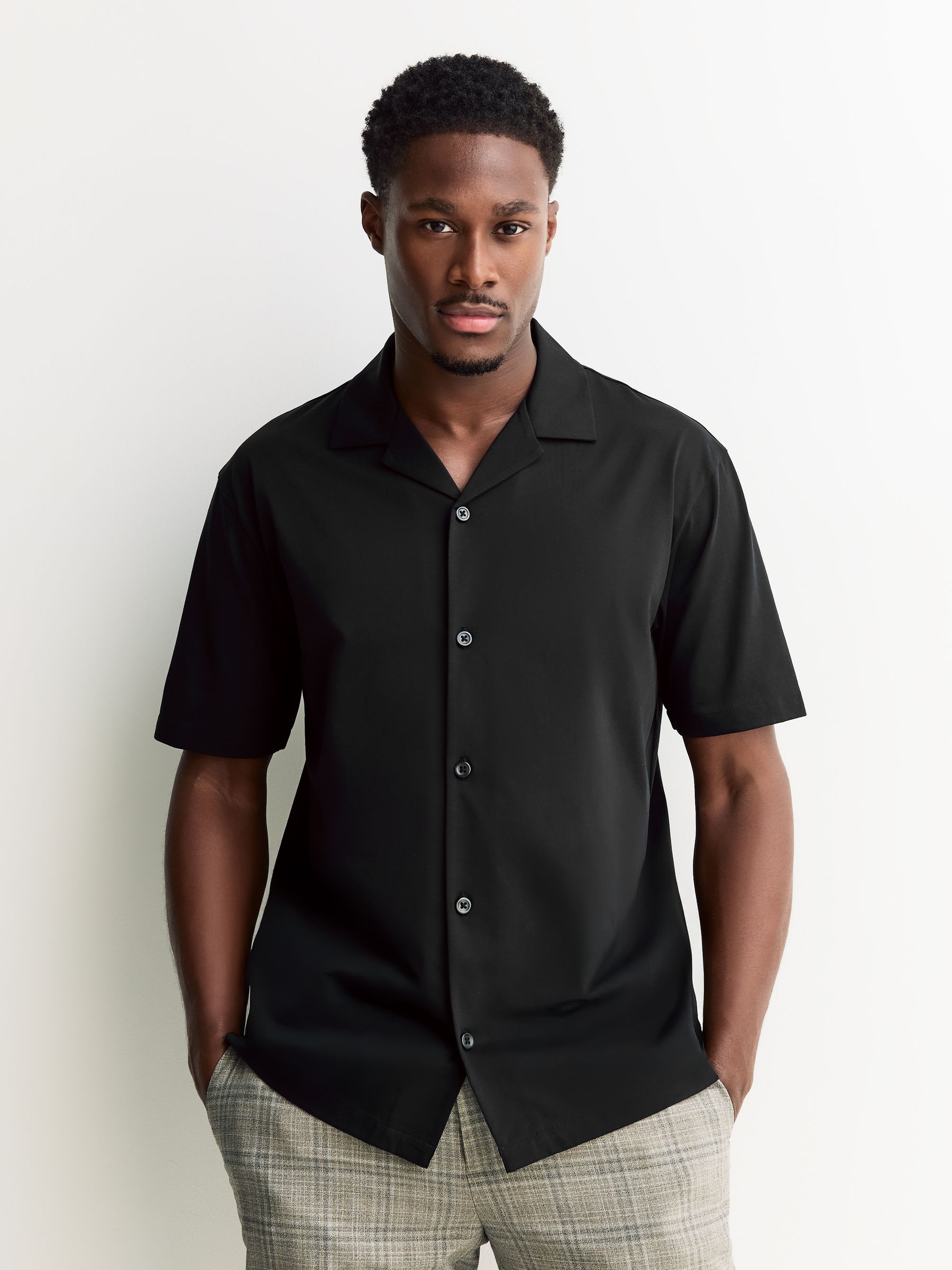 Buy Black 100% SUPIMA® Cotton Jersey Shirt from Next South Africa