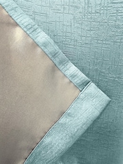 Enhanced Living Sky Blue Vogue Thermal Room Darkening Eyelet Curtains - Image 4 of 5