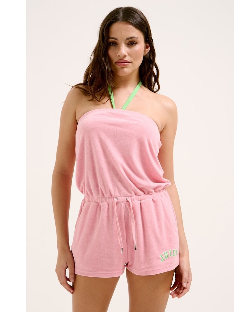 Juicy Couture Pink Ronjon Romper - Image 2 of 4