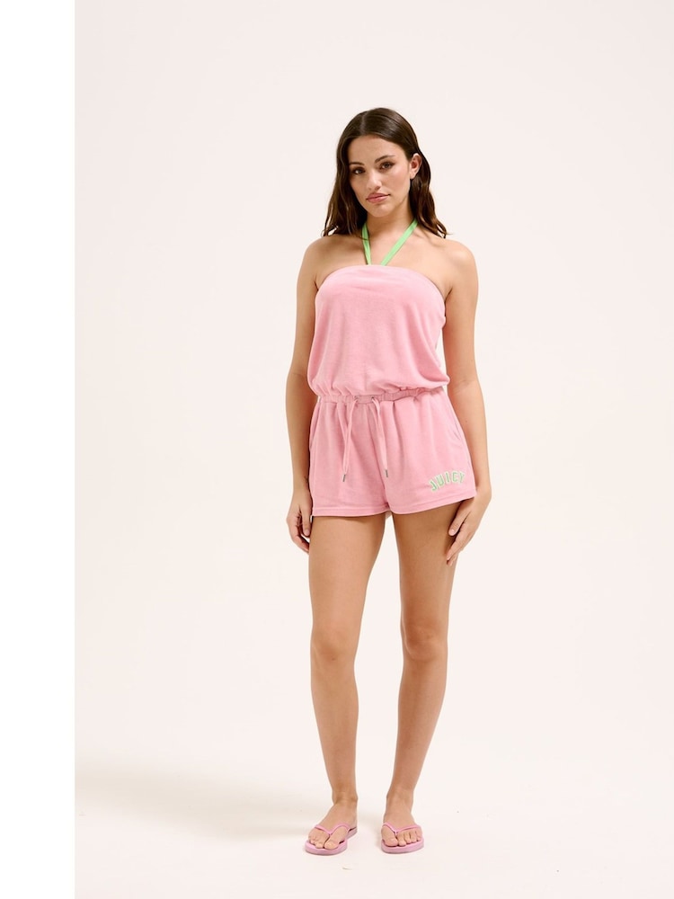 Juicy Couture Pink Ronjon Romper - Image 4 of 4