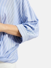 Smith & Soul Blue Striped Shirt Blouse - Image 4 of 5
