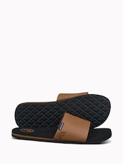 Foamlife Black Mens Seales Sliders - Image 3 of 4