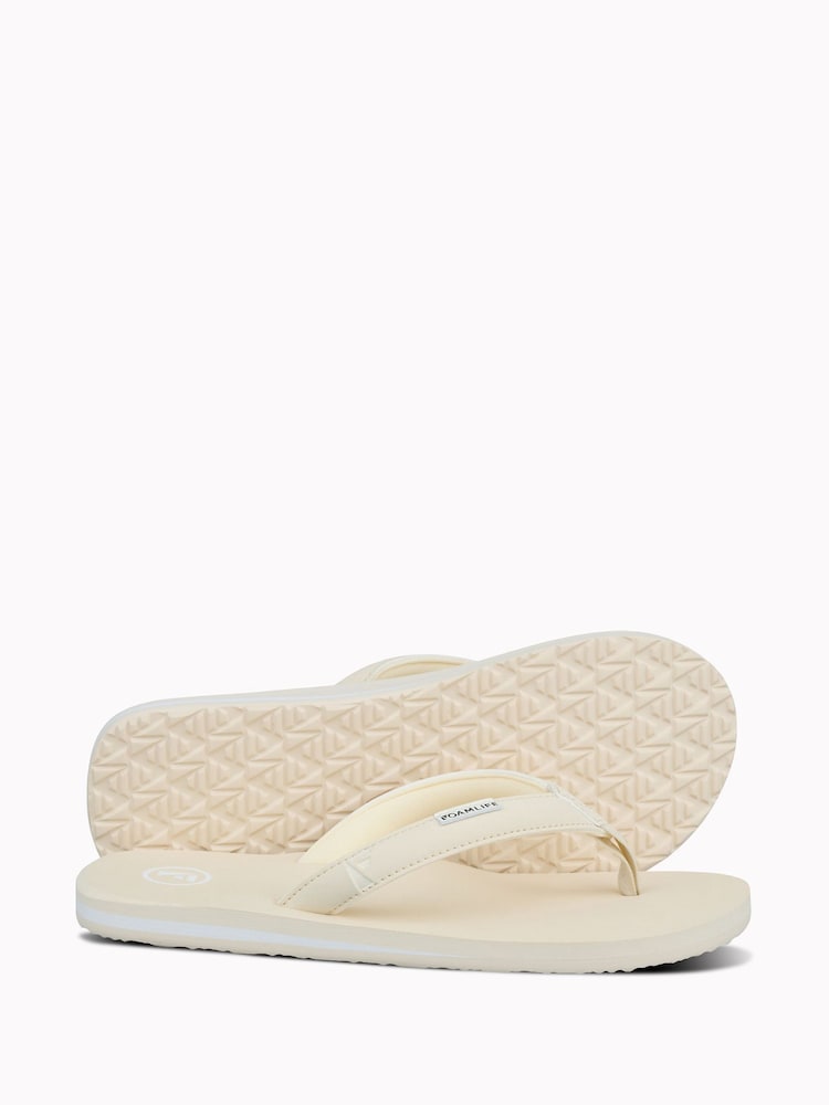 Foamlife Nude Womens Lixi Flip Flops - Image 4 of 4