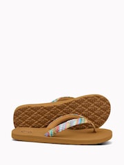 Foamlife Brown Womens K Bay Flip Flops - Image 2 of 4