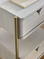 Light Evie Storage Side Table - Image 4 of 4