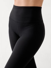 Athleta Black Elation Ultra High Rise Split Slim Flare Trousers - Image 4 of 5