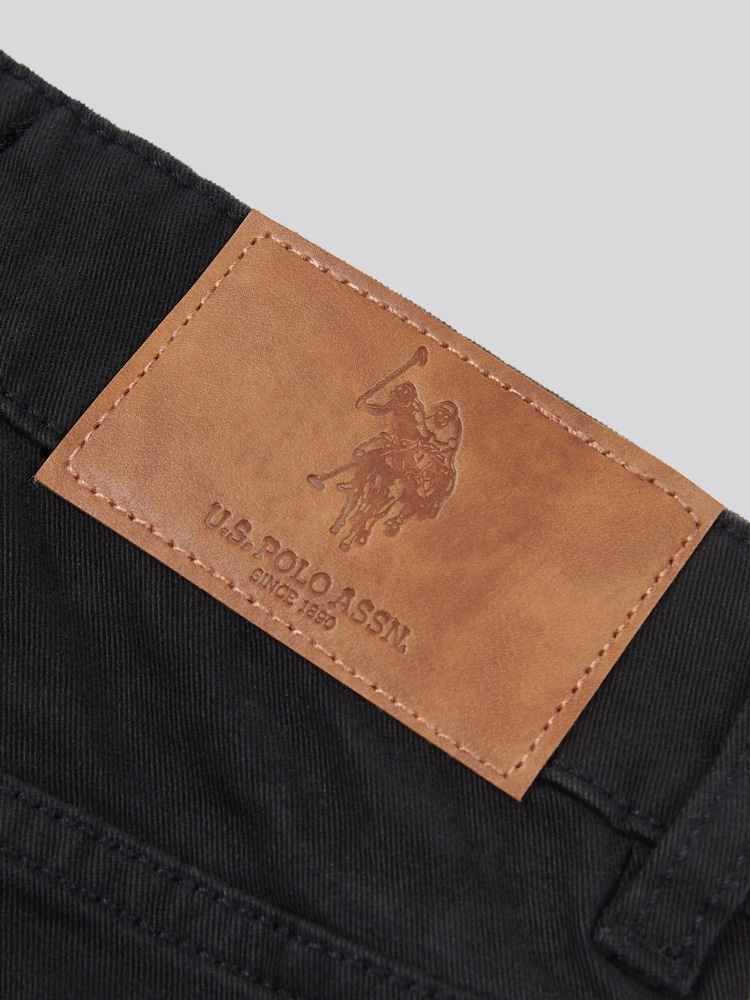 U.S. Polo Assn. White Boys Core 5 Pocket Trousers - Image 5 of 5