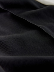 Chocolate/Neutral Side Stripe Wide Leg Tailored Trousers - Image 6 of 7