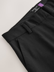 Black Tailored Hourglass Slim Trousers with Wool - Image 8 of 8