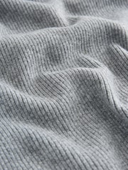 Grey Supersoft Sailor Collar Layered Jumper - Image 8 of 8