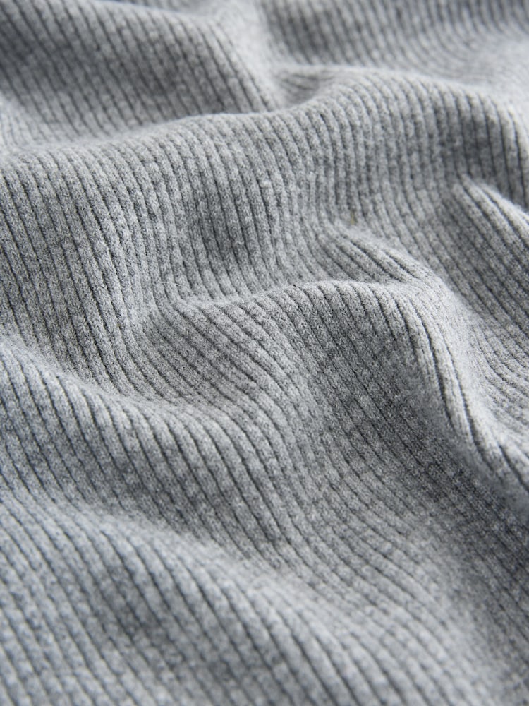 Grey Supersoft Sailor Collar Layered Jumper - Image 8 of 8