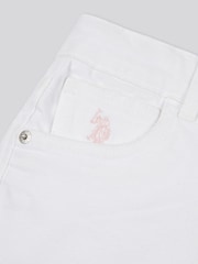 U.S. Polo Assn Girls Wash Denim Shorts - Slika 9 iz 9