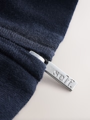 self. Navy Full Zip Sweat Top - Image 12 of 13