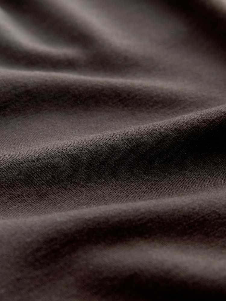 self. Chocolate Brown Barrell Leg Joggers - Image 7 of 7 self. Chocolate Brown Barrell Leg Joggers - Image 7 of 7