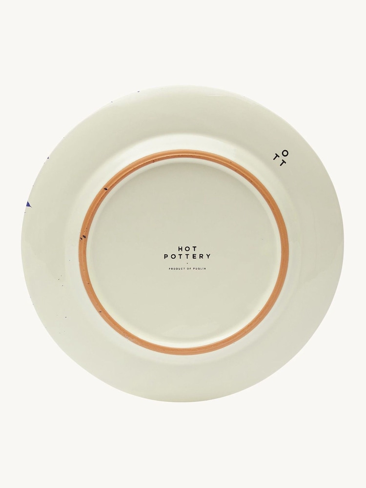 Hot Pottery Set of 4 Blueberry Splatter Side Plates - Image 5 of 5