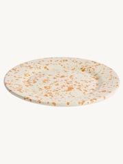 Hot Pottery Set of 4 Burnt Orange Splatter Side Plates - Image 2 of 5
